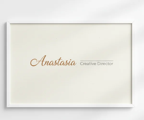 Readable cursive text preview